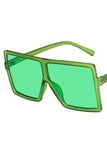 FLAT TOP SHIELD FASHION GLASSES