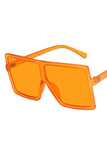 FLAT TOP SHIELD FASHION GLASSES