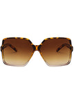 STREET SHOOTING SQUARE LARGE FRAME SUNGLASSES