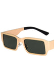 STEEL SKIN METAL SQUARE SUNGLASSES