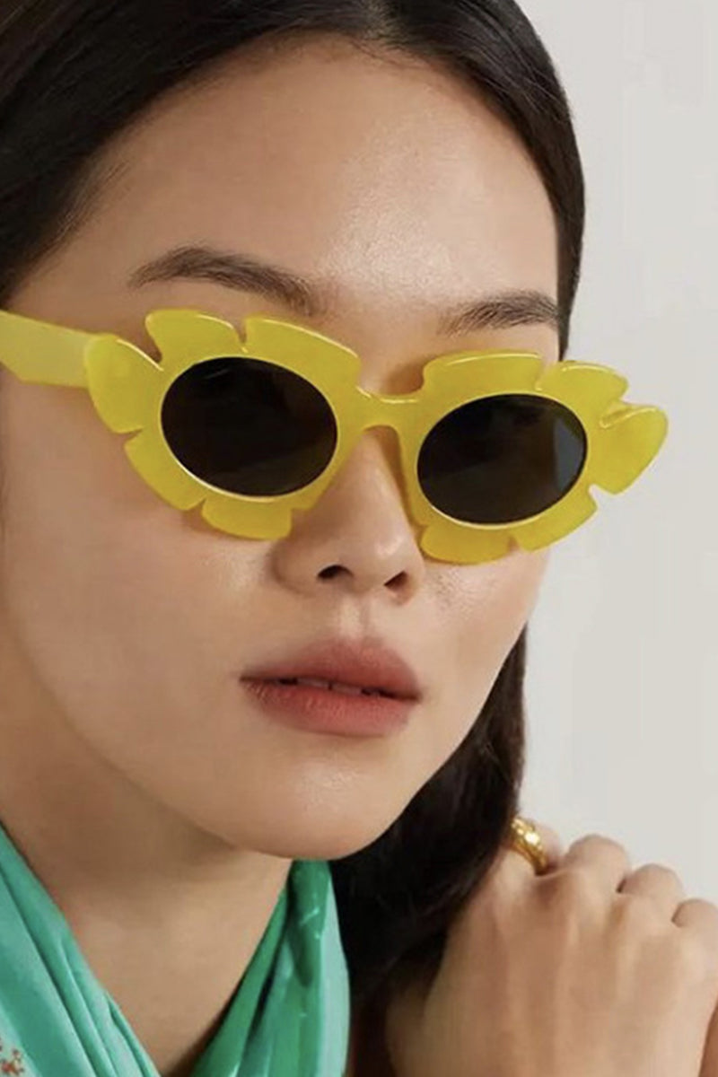 SUNFLOWER SHAPED SUNGLASSES