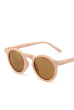 CANDY COLORED ROUND TRENDY SUNGLASSES