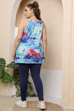 WOMEN PLUS SIZE ELASTIC WAIST LONG PANTS