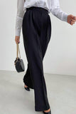 WOMEN LONG STRAIGHT LET DAILY WORK OFFICE PANTS