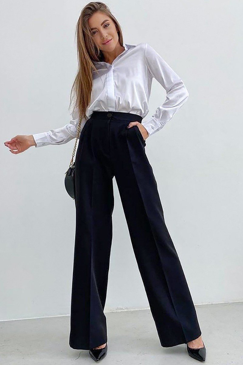 WOMEN LONG STRAIGHT LET DAILY WORK OFFICE PANTS