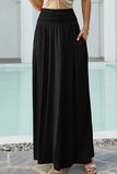 CASUAL LONG LENGTH MAXI STYLE WAIST LIGHT SKIRT