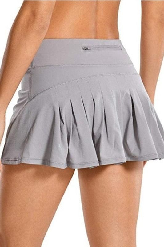 TENNIS GOLF SKIRT PANTS - Doublju