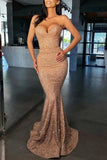WOMEN MERMAID SEXY TIGHT FIT SEQUIN PARTY DRESS