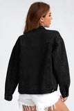 BUTTON DOWN CASUAL DENIM JACKET - Doublju