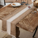 MULTI PATTERNED TABLE CLOTH TABLE RUNNER