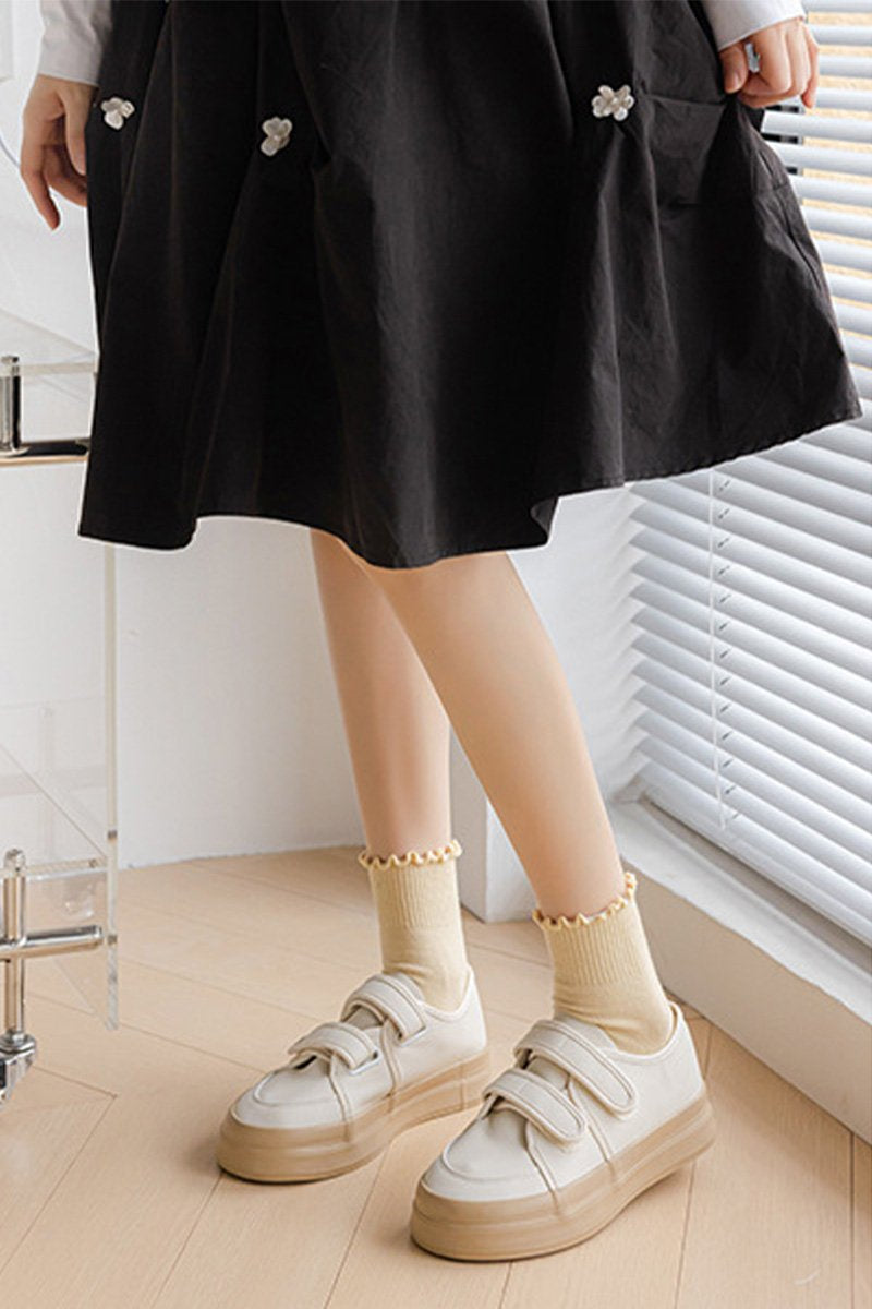 RUFFLED WOMEN ANKLE SOCKS