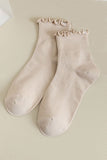 RUFFLED WOMEN ANKLE SOCKS