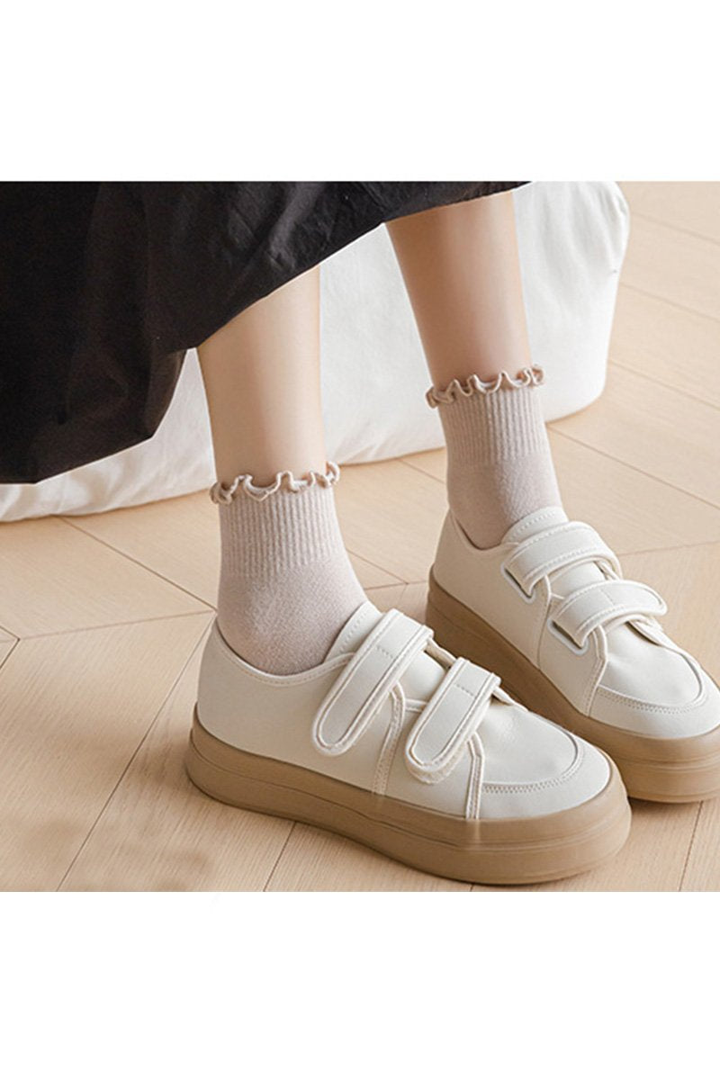 RUFFLED WOMEN ANKLE SOCKS