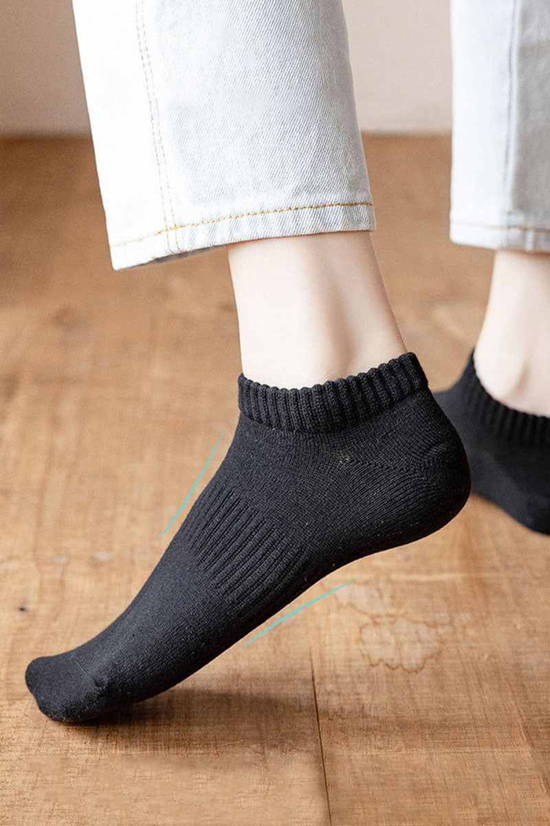 5PAIRS WOMEN CASUAL ANKLE SOCKS FOR DAILY LIFE