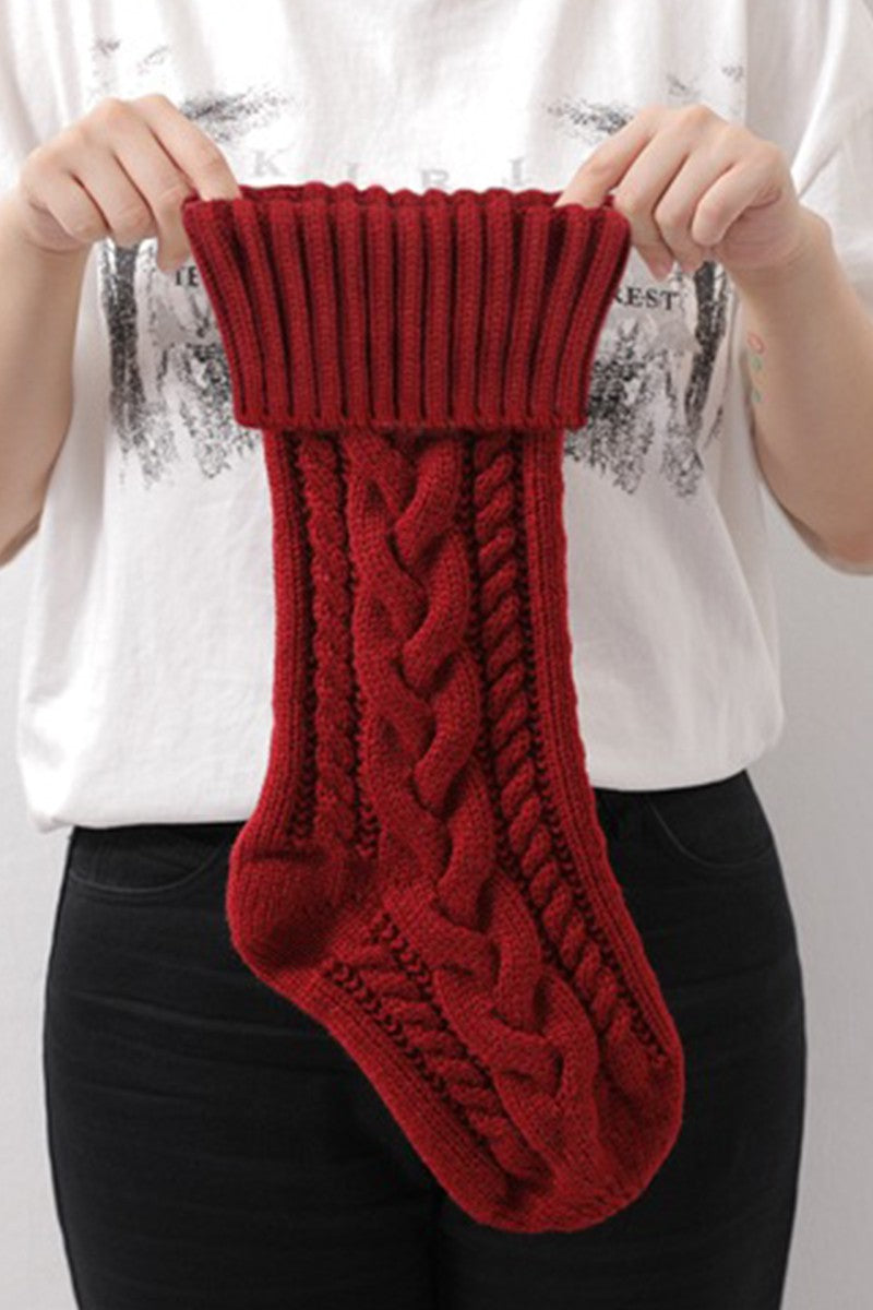 KNITTED CHRISTMAS STOCKINGS