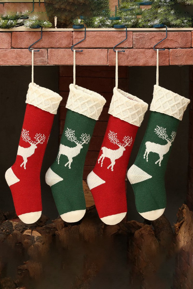 WOMEN CHRISTMAS ELK WARM SOCKS