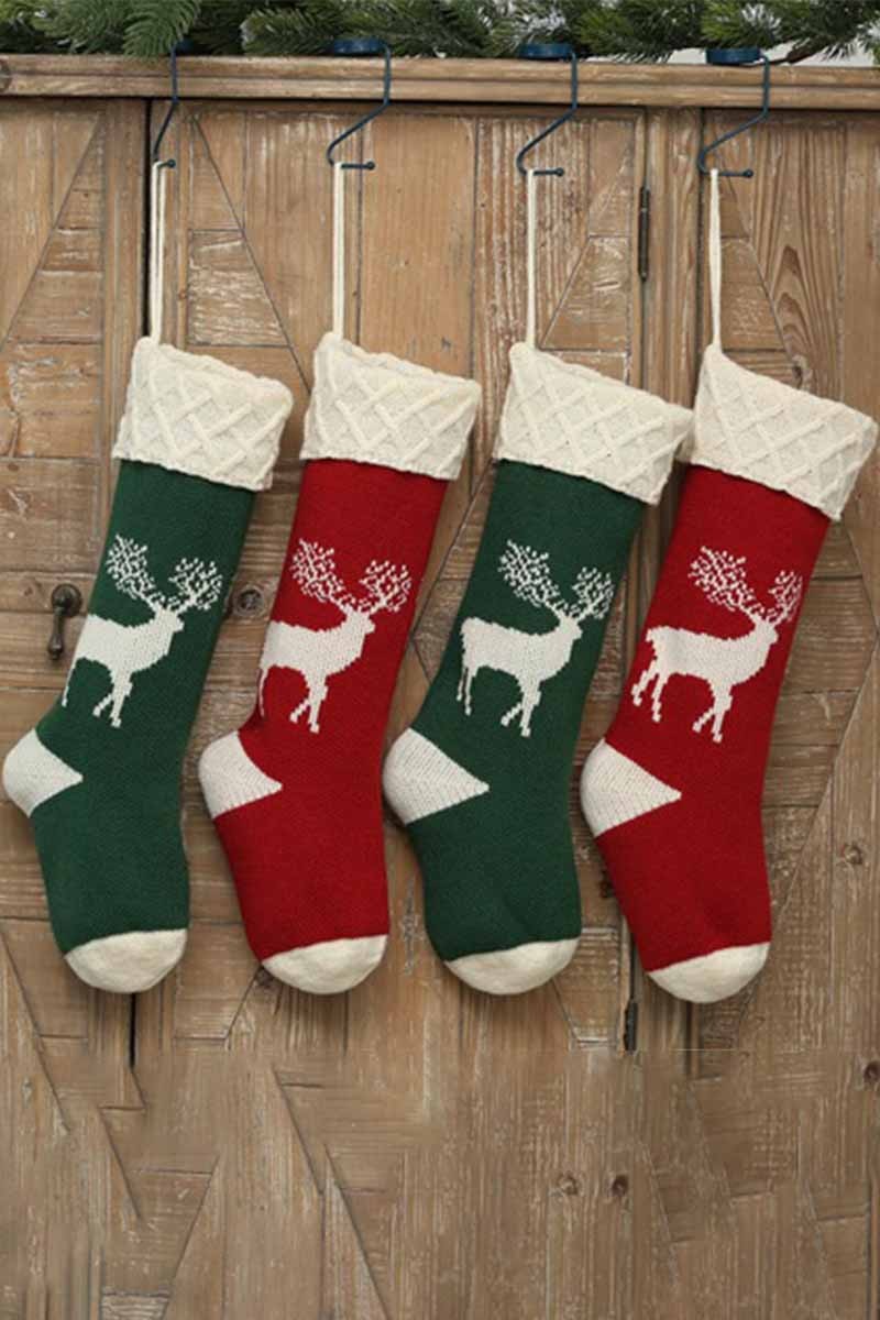 WOMEN CHRISTMAS ELK WARM SOCKS