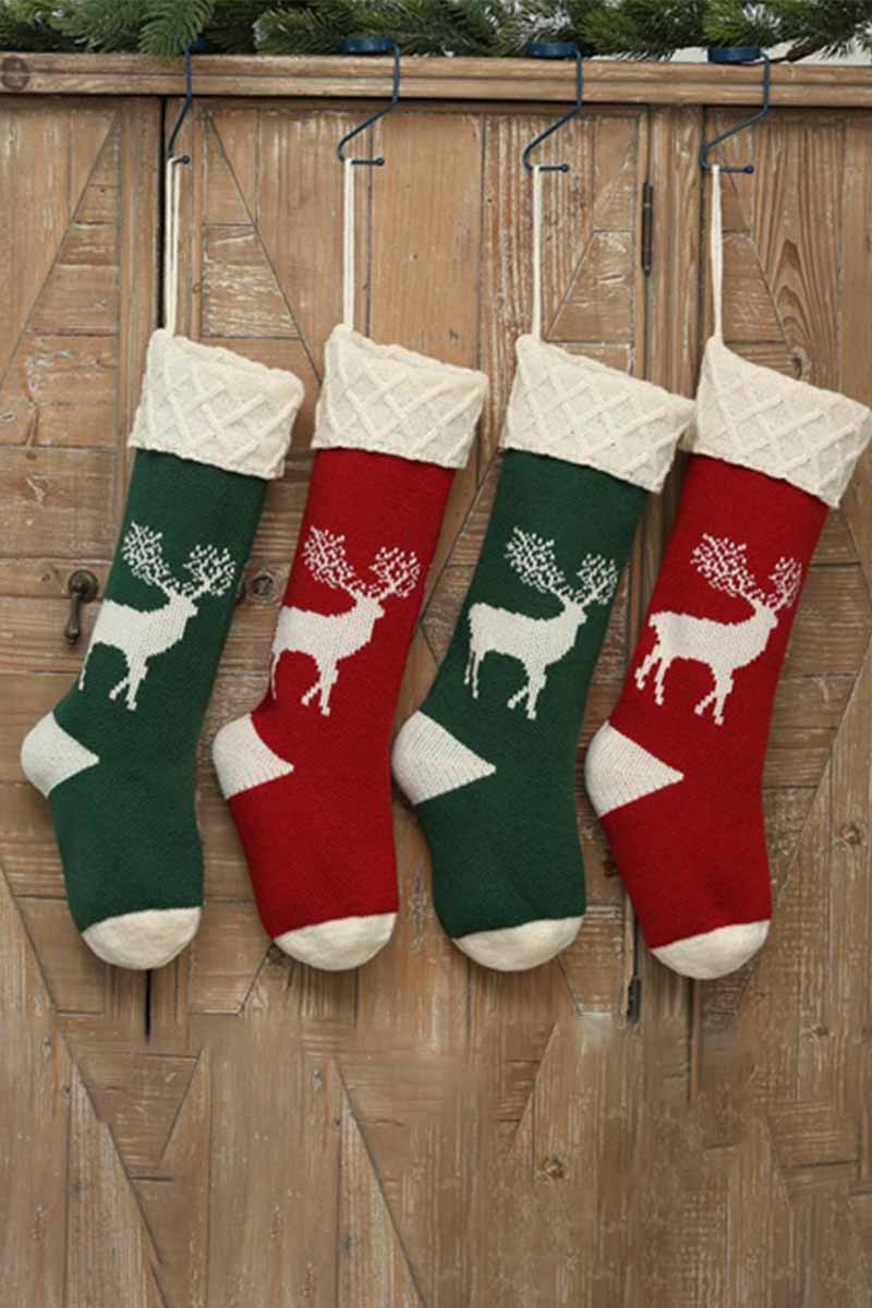 WOMEN CHRISTMAS ELK WARM SOCKS