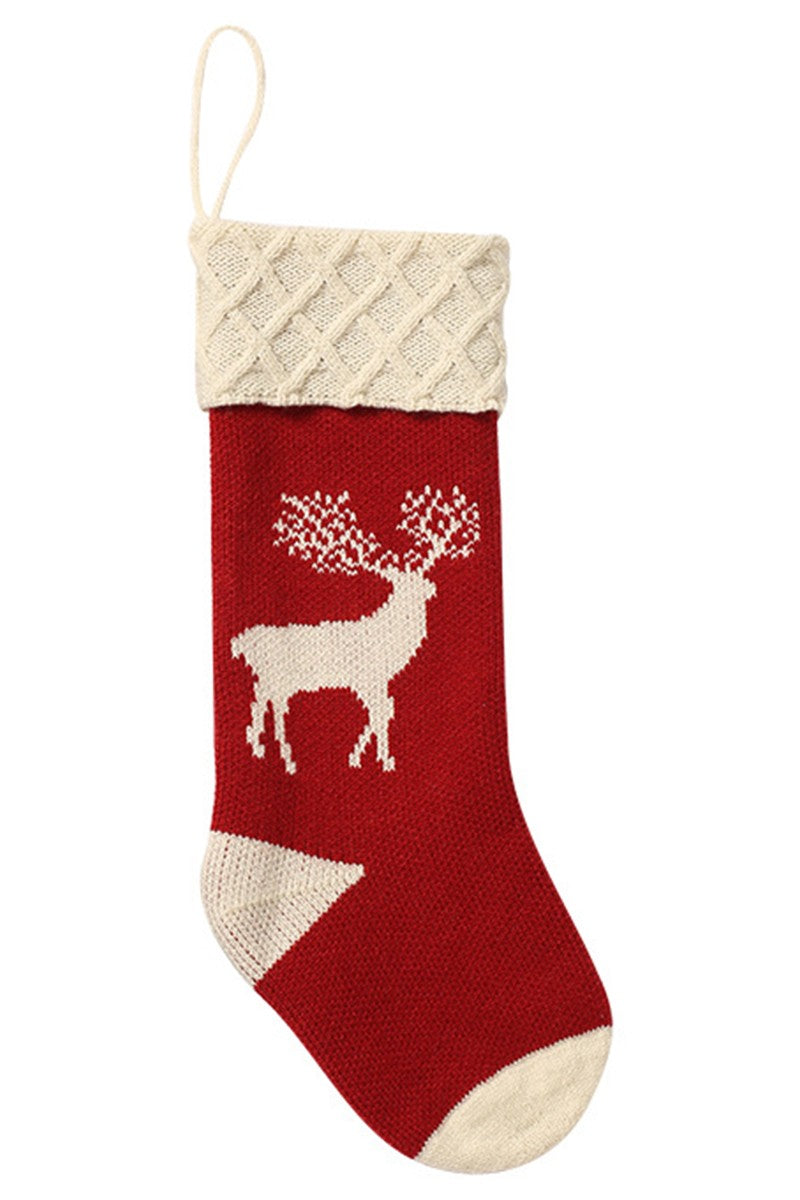 WOMEN CHRISTMAS ELK WARM SOCKS