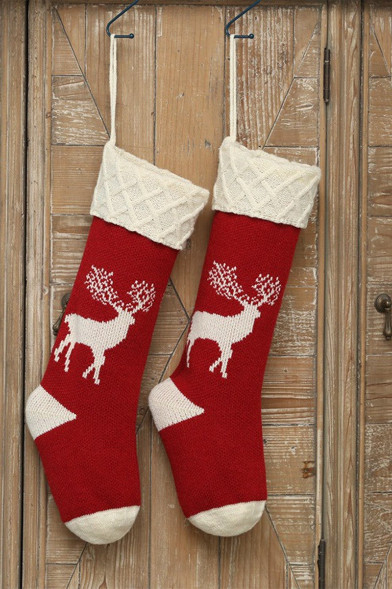 WOMEN CHRISTMAS ELK WARM SOCKS