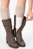 WOMEN LEG WARMERS BOOTS CUFFS