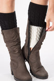 WOMEN LEG WARMERS BOOTS CUFFS