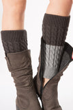 WOMEN LEG WARMERS BOOTS CUFFS