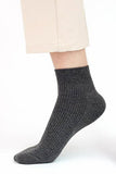 COTTON VERTICAL STRIP RETRO SOCKS