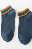 SOLID COLOR TWO BARS SOCKS