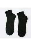 SOLID COLOR MESH BREATHABLE SOCKS