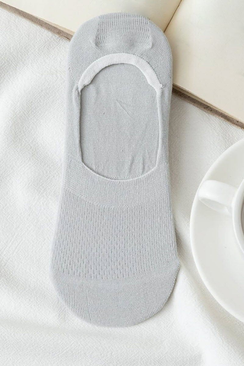 COTTON SILICONE NON SLIP SHORT SOCKS