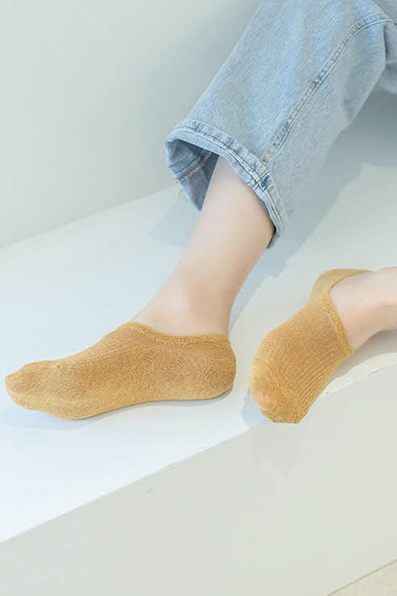 SILICONE NON SLIP PUMPING BOAT SOCKS