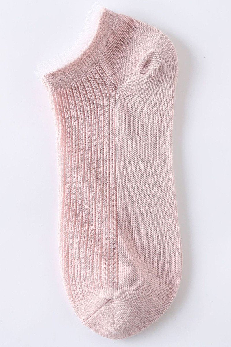 FRILL LACE ANKLE CASUAL SOCKS