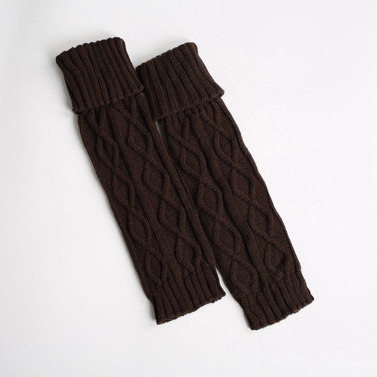 TWISTED KNIT DANDY LEG WARMER