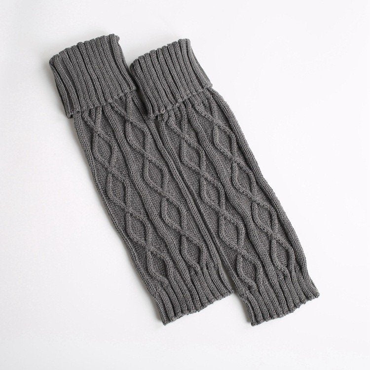 TWISTED KNIT DANDY LEG WARMER