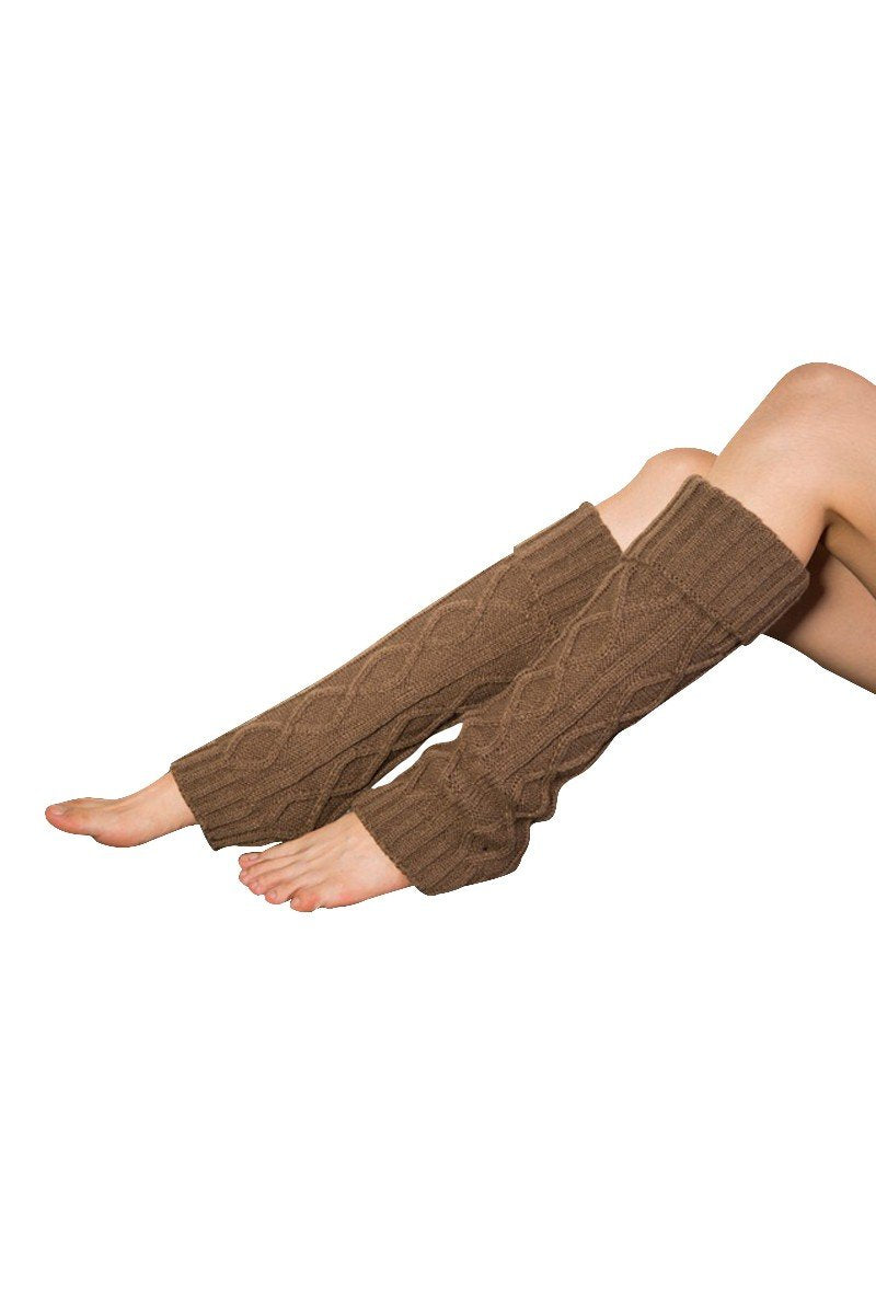 TWISTED KNIT DANDY LEG WARMER