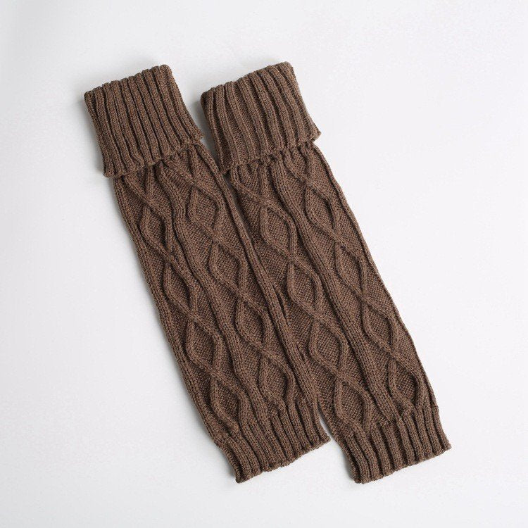 TWISTED KNIT DANDY LEG WARMER