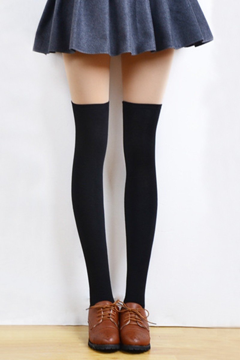 SIMPLE WOMEN’S COTTON LONG SOCKS