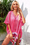 HOLLOW KNITTED SWIM POOL COVER UP - Doublju