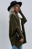 WOMEN’S KIMONO BATWING CABLE KNITTED CARDIGAN - Doublju