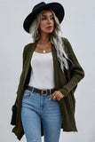 WOMEN’S KIMONO BATWING CABLE KNITTED CARDIGAN - Doublju