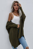 WOMEN’S KIMONO BATWING CABLE KNITTED CARDIGAN - Doublju