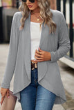 WOMEN LIGHTWEIGHT FLUTTER OPEN FRONT CARDIGAN