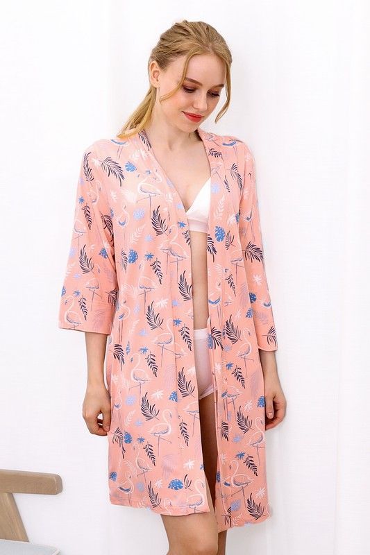 SLEEPWEAR KIMONO ROBE