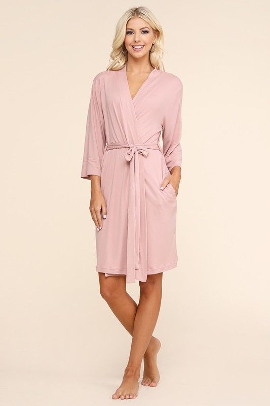 SLEEPWEAR KIMONO ROBE