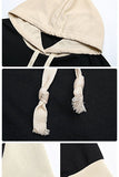 WOMEN SEAM STITCHED KANGAROO POCKET HOODIE