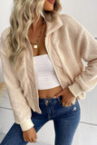 PLUSH WINTER WARM ZIP UP JACKET - Doublju
