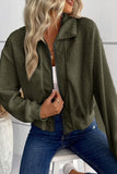 PLUSH WINTER WARM ZIP UP JACKET - Doublju