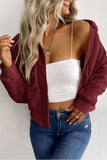 PLUSH WINTER WARM ZIP UP JACKET - Doublju