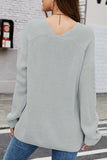 WOMEN OVERSIZED LOOSE FIT PULLOVER SWEATER